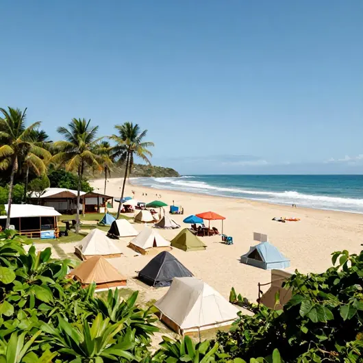 Camping & Hostel Praia do Saco: Seu Refúgio à Beira-Mar