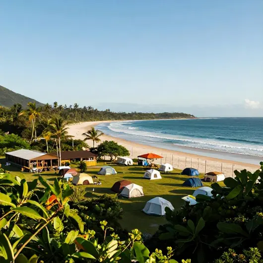 Camping e Hostel Praia do Saco: Sua Base na Praia