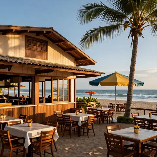 São Carlos Restaurante e Lanchonete: Delícias à Beira da Praia